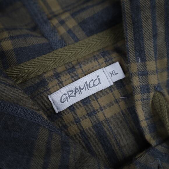 Gramicci Wool Blend Hooded Flannel Shirt Jacket - Picture 6 of 9